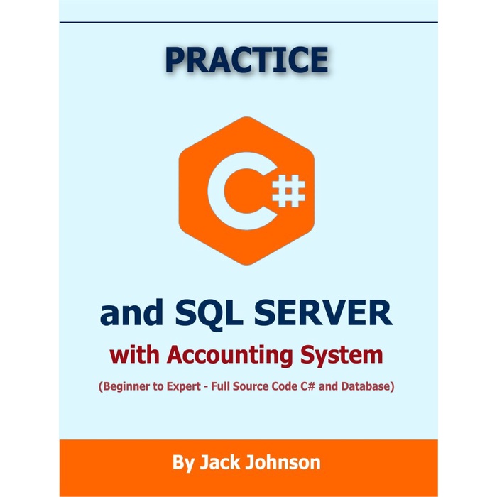 หนังสือใหม่ฝึก C.Net และ SQL SERVER พร้อมโครงการระบบบัญชี_ FULL