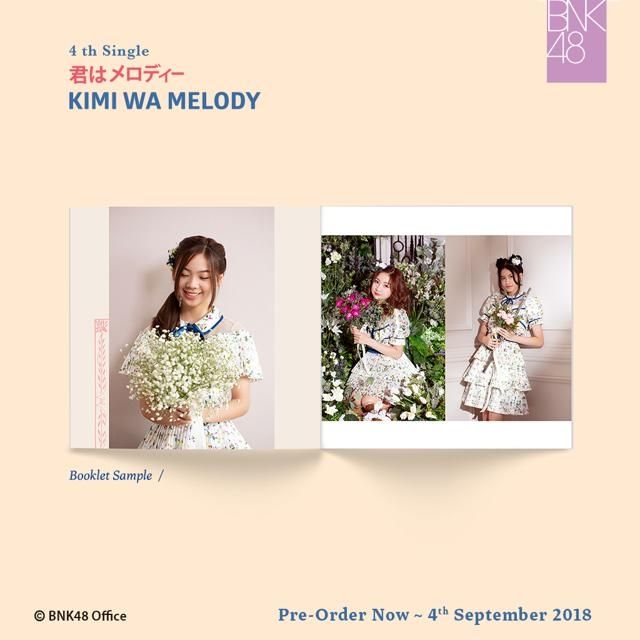 📮พร้อมส่ง 💿เฉพาะCD(ไม่มีรูปและไม่มีบัตรจับมือ)💿BNK48 4th Single「Kimi wa Melody –เธอคือ…เมโลดี้–」