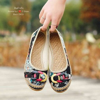 พร้อมส่งรองเท้าคัชชู นำเข้า พื้นยางอย่างดี ช้าหมด อดเกร๋