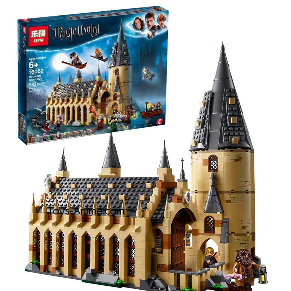 lepin castillo harry potter