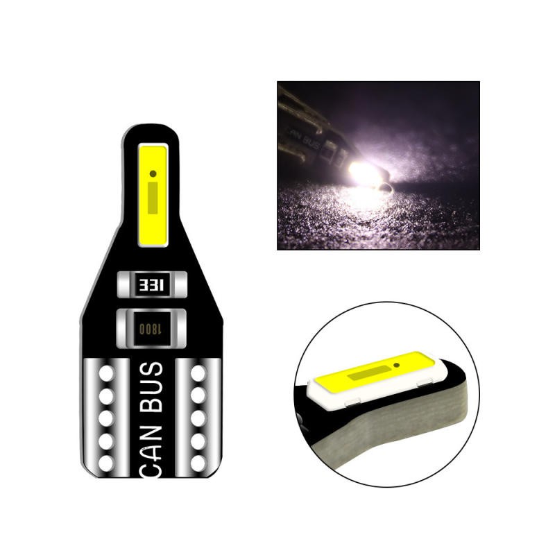 ไฟหรี่ LED T10 2SMD ตัว 7020 (สีขาว/ไอซ์บลู/สีเหลือง) 1 ชิ้น (XX133)
