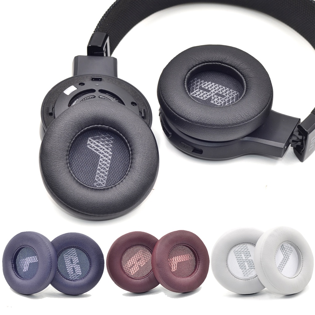 1 คู่แผ่นรองหูฟังสําหรับ JBL Live 400BT 400 BT ชุดหูฟังเบาะรองนั่งเปลี่ยนหนัง EarPads ซ่อม