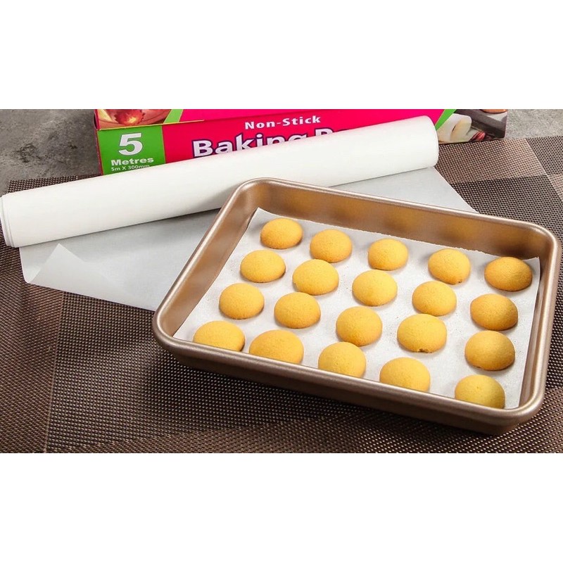 กระดาษไขรองอบ baking paper(paper cutter)& กระดาษฟอยล์ห่ออาหาร อลูมิเนียมฟอยล์(paper cutter) พร้อมส่ง