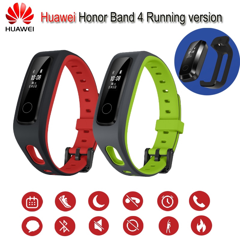 New product Huawei Honor Band 4 Running Version Smart Wristband Shoe-Buckle Land Impact Sleep Snap Monitor