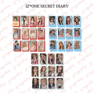 [พร้อมส่ง] พัดลมโฟโต้การ์ด Izone SECRET DIARY IZON YANGPASHOP IZ*ONE SAKURA MINJOO HYEWON