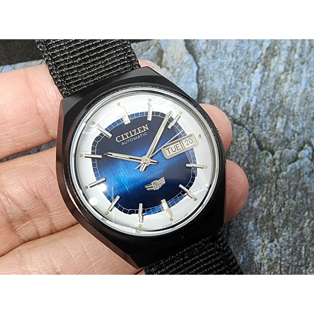 นาฬิกา Citizen automatic สิงห์ดำ สภาพใหม่ จากปี 1970