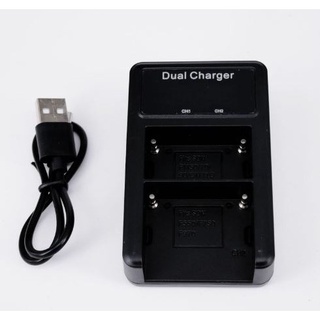 LCD DAUL CHARGER NP-F550  SMALL//0636//