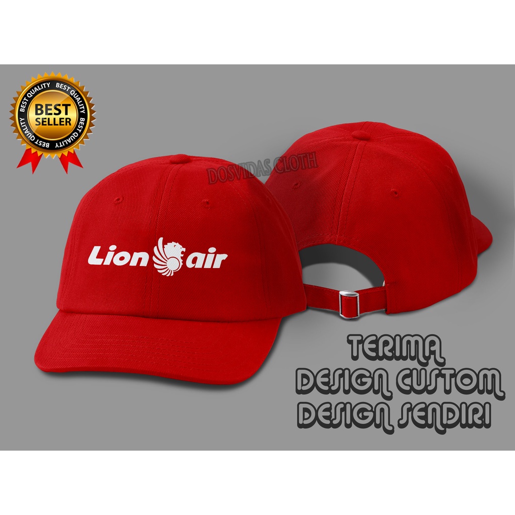 หมวกเบสบอล MASKAPAI LIONAIR สุดเท่!!! LION AIR ผู้ชายผู้หญิง