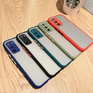 ส่งจากกรุงเทพ ขอบสีผิวด้าน Case OPPO A55 (5G) เคสกันกระแทก ปุ่มสีผิวด้าน เคสกันรอยกล้อง ขอบนิ่มหลังแข็ง