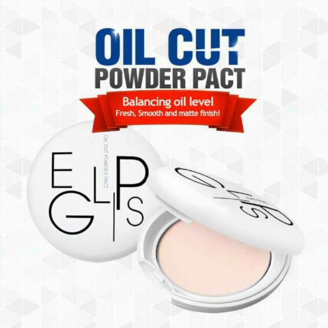 Eglips oil cut แป้งคุมมัน แป้งซับมัน บอกลาหน้ามัน