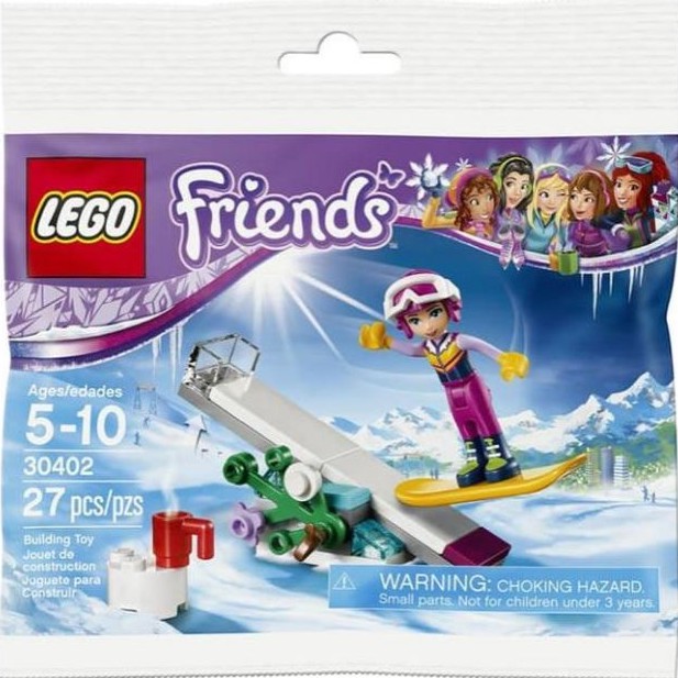 เลโก้​ Lego Friends 30402 Polybag : Snowboard