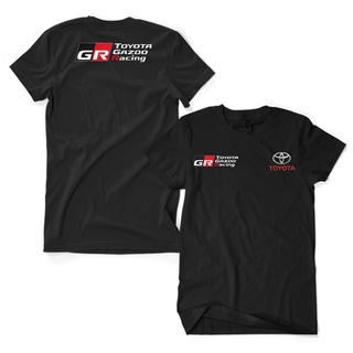 เสื้อผ้าผชเสื้อยืด ลาย Toyota GAZOO Racing SPORT otton 30s สําหรับผู้ชาย และผู้หญิงS-5XL