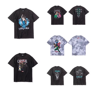 คอตต้อนคอกลม[พร้อมส่ง] เสื้อยืด CARNIVAL® x Yuyu Hakusho “คนเก่งฟ้าประทาน” Collection (Drop 1)-1S-5XL