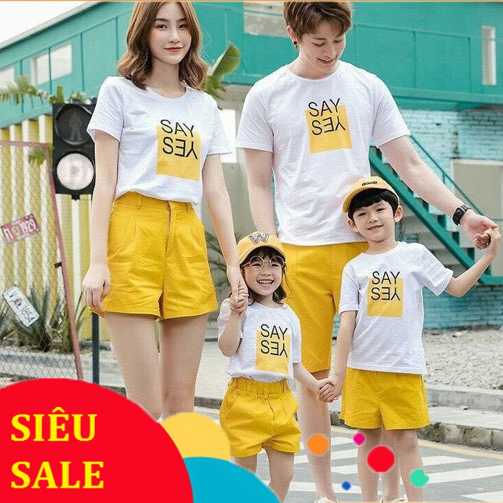 Say Yes Summer Family Uniform รุ่นใหญ่
