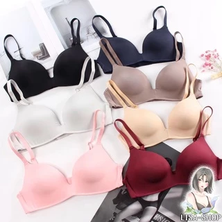 บราไร้โครง SOFT BRA เสื้อชั้นใน​ ไร้โครง มีฟองดันทรงในตัว ผ้านุ่มใส่สบาย งานสวยเนียนเฉียบ #เรียบE01