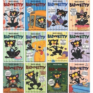 หนังสือชุด Bad Kitty 12 เล่ม หนังสือการ์ตูนภาษาอังกฤษสำหรับเด็ก Comic Book ติดอันดับ New York Times