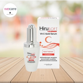 Hirusoft Vit C Gold Serum 30ml ฮีรูซอฟท์ วิตซี โกลด์ เซรั่ม ผลิตภัณฑ์เซรั่มบำรุงผิว