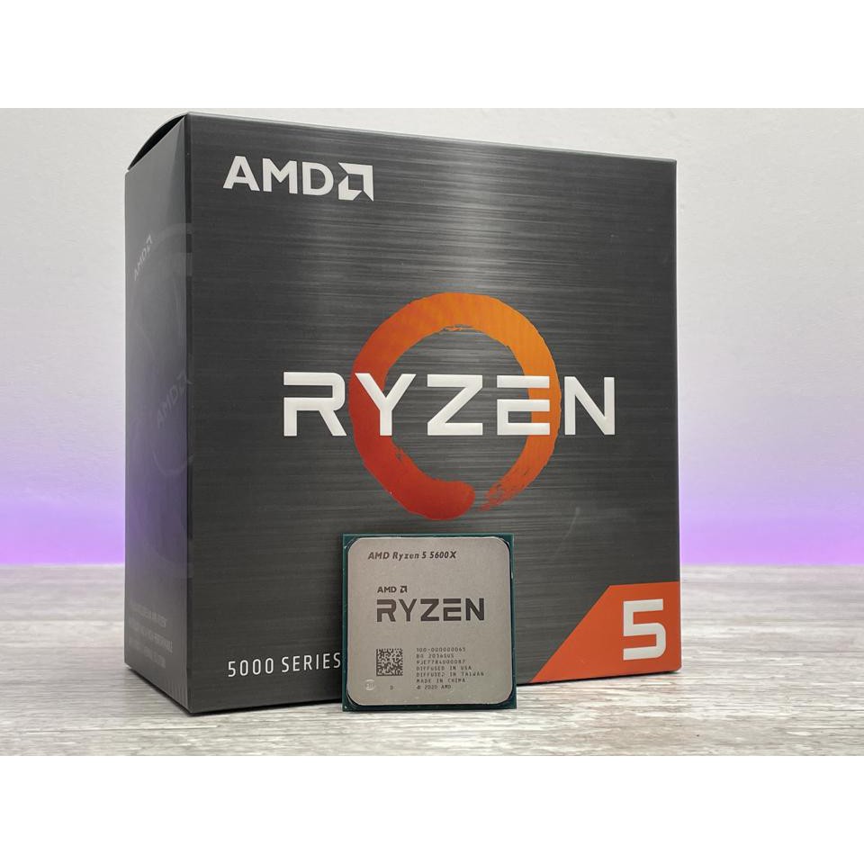 CPU AMD RYZEN 5 5600X  มือสอง ครบกล่อง ประกันเกือบ 3 ปี