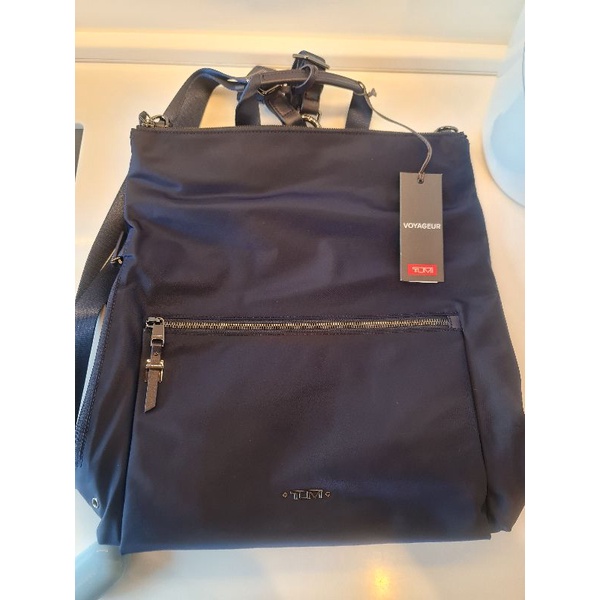 Tumi Voyageur compatible backpack in Navy