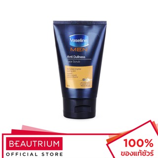 VASELINE Men Anti Dullness Face Scrub สครับ