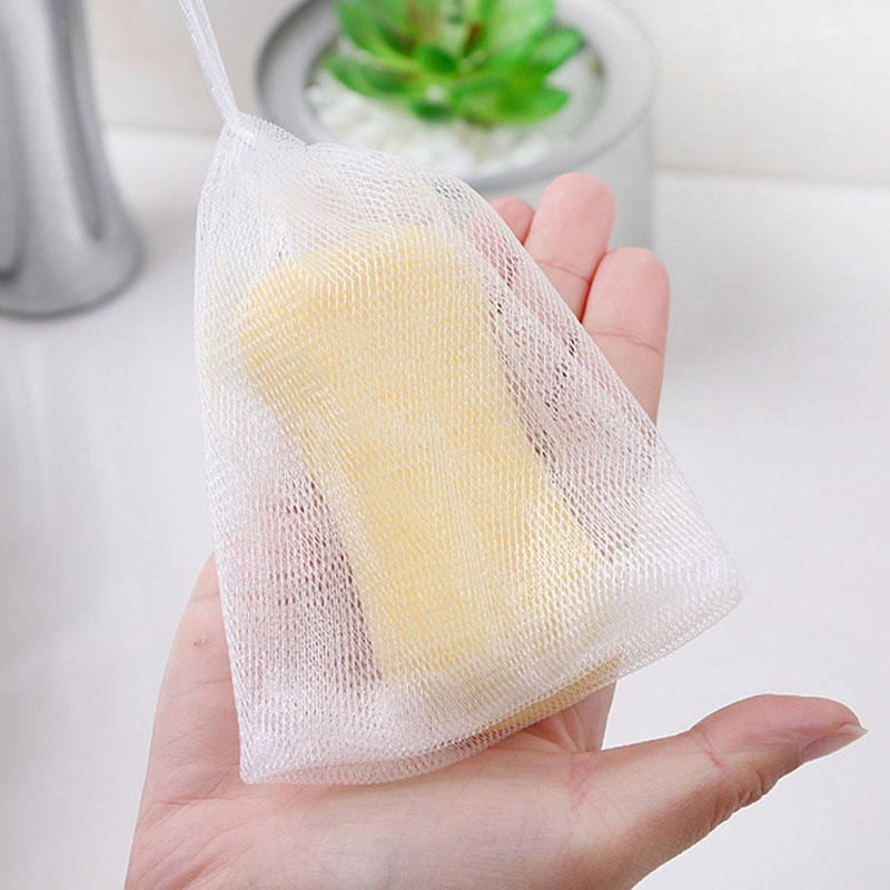 ฟองน้ําตาข่าย แบบสองชั้น สําหรับทําความสะอาดผิวหน้า 1 ชิ้น - รูปที่ 5