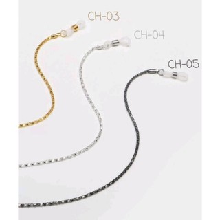 CH-03 : Gold Metallic Glasses Chain สายคล้องแว่นโลหะสีทอง