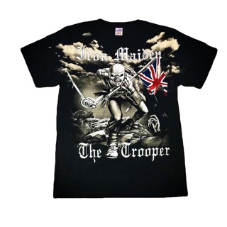 เสื้อวง Iron Maiden overprin เสื้อวงร็อค Iron Maiden