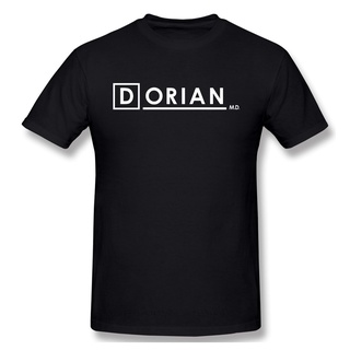 [S-5XL] เสื้อยืด ผ้าฝ้ายแท้ พิมพ์ลาย Dr John Dorian MD Greg Suspense TV สไตล์ฮาราจูกุ สําหรับผู้ชาย