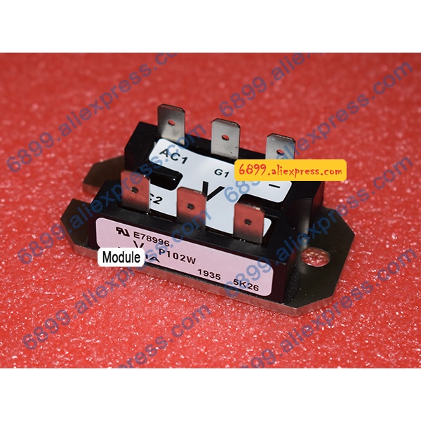 P102W SCR Module HY-BRIDGE Single Phase-SCRs/Diodes 600V 25A 8-PACE-PAK Approximate weight:58g(2.0oz