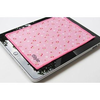 ผ้าเช็ดทำความสะอาดมือถือ- Cherry Pink