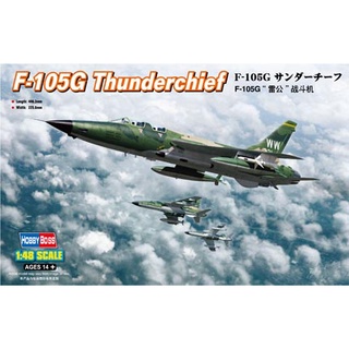 1/48 F-105G Wild Weasel, Hobbyboss # 80333