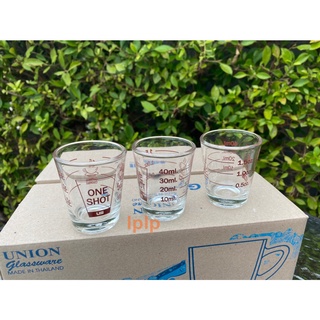 แก้ว 1 ช๊อต 40ml ตวง มีสเกล ถ้วยตวง SHOT GLASS พร้อมส่ง...!!!