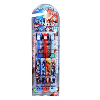 Bandai Ultra Heroes  kids toothbrushes set 3 pcs.