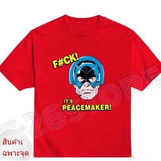 👕✨เสื้อยืด พิมพ์ลาย The Peacemaker F#โมเดลตุ๊กตา Ck It Peacer John Cena DC Suicide Squad Task Force X ของเล่นสําหรับเด็