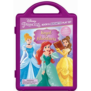 หนังสือนิทานภาษาอังกฤษ Royal Adventures (Disney Princess Book &amp; Magnetic Playset)