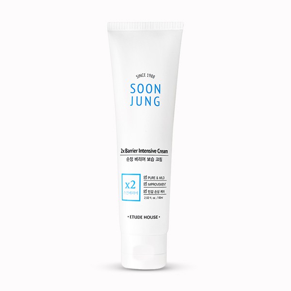 ครีมลดสิว!Etude House Soon Jung 2x Barrier Intensive Cream 7 ml