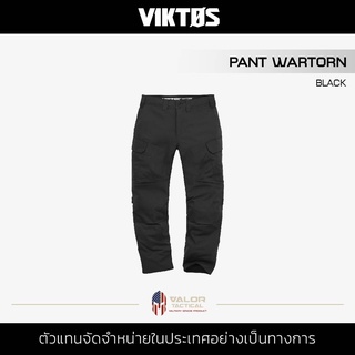 Viktos - Pant Wartorn [ Black ] กางเกงขายาว ยืดหยุ่น ผ้าฝ้าย/ไนลอนยืด