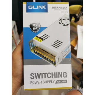 POWER SUPPLY 30Amp GLINK#GIPS-001 --Power Supply 12V / 30Amp