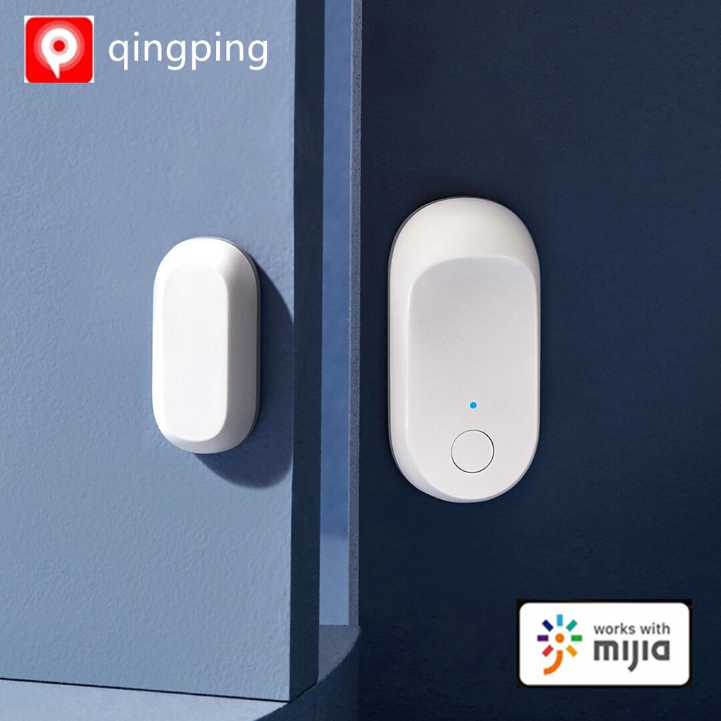 Xiaomi MiHome Qingping เซนเซอร์ตรวจจับขโมยประตู เชื่อมต่อบลูทูธ 5.0 ปลอดภัย สําหรับ xiaomi mi home app