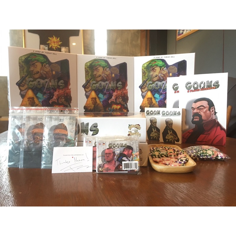 GOONS~Kickstarter [Core game & Expansion]