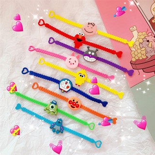 PVC Cartoon bracelet 1ชิ้น สร้อยข้อมือการ์ตูน