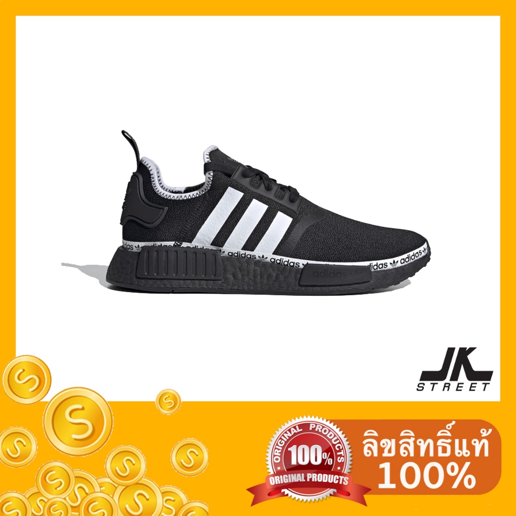 [SOLD OUT] รองเท้า adidas NMD_R1 Black/White สีดำ FV8729 ลิขสิทธิ์แท้ ป้ายไทย