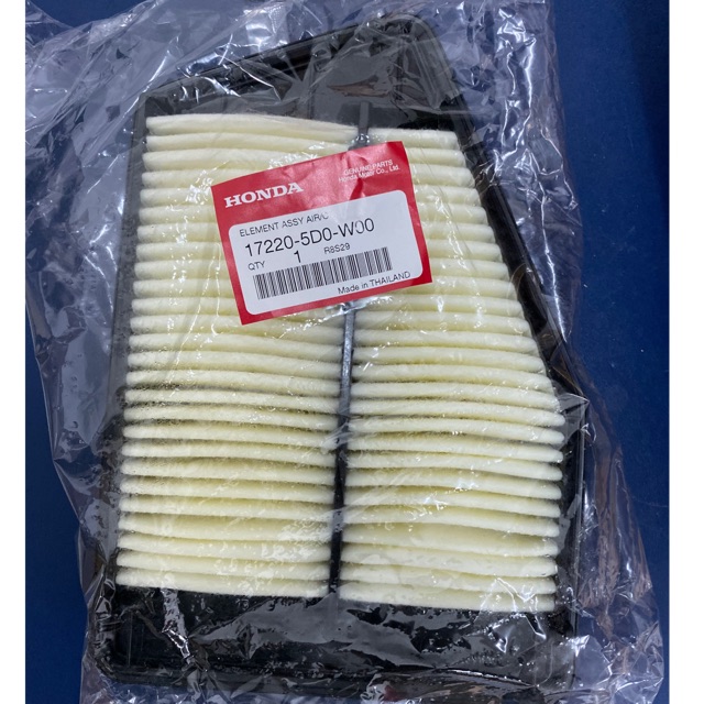 HONDA ACCORD T2M T2A 2.0 เท่านั้น* (2013-2017) AIR FILTER 17220-5D0-W00