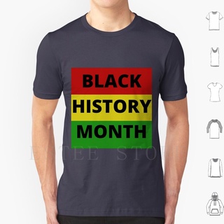 เสื้อยืดโอเวอร์ไซส์ขายดี เสื้อยืดลําลอง แขนสั้น พิมพ์ลาย Black History Month History Month February Luther King Jr Dr Ci