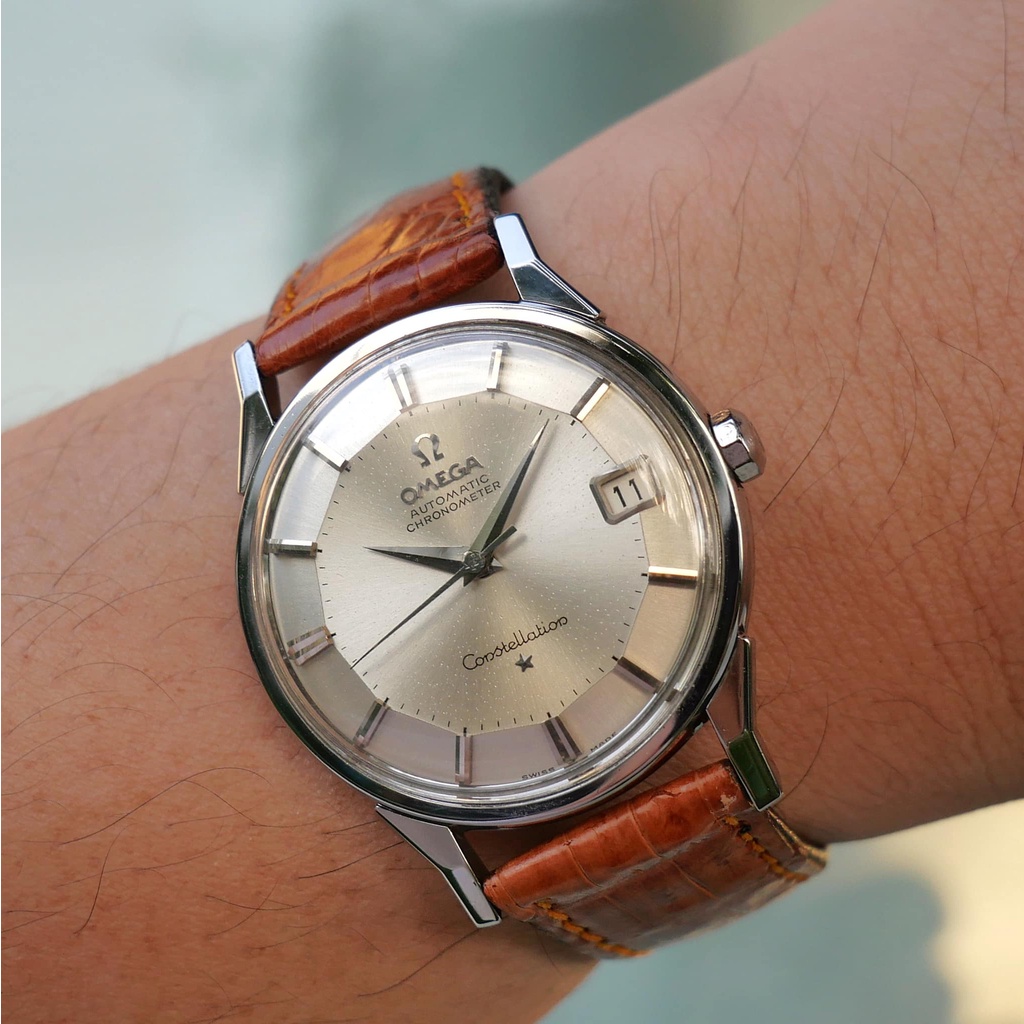 Vintage Omega Constellation Pie Pan doglegs Cal.561 stainless steel วินเทจ โอเมก้า หอดูดาว ขาสิงห์ ส