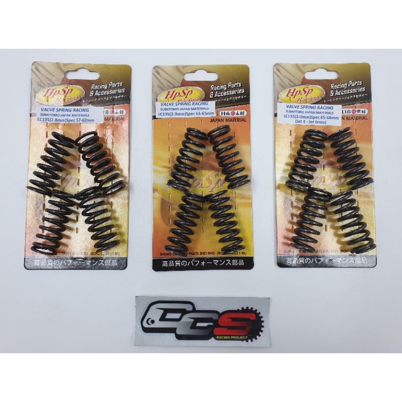 สปริงวาล์วแต่ง SPARK135 HPSP SIZE 2.8 / 2.9 / 3.0