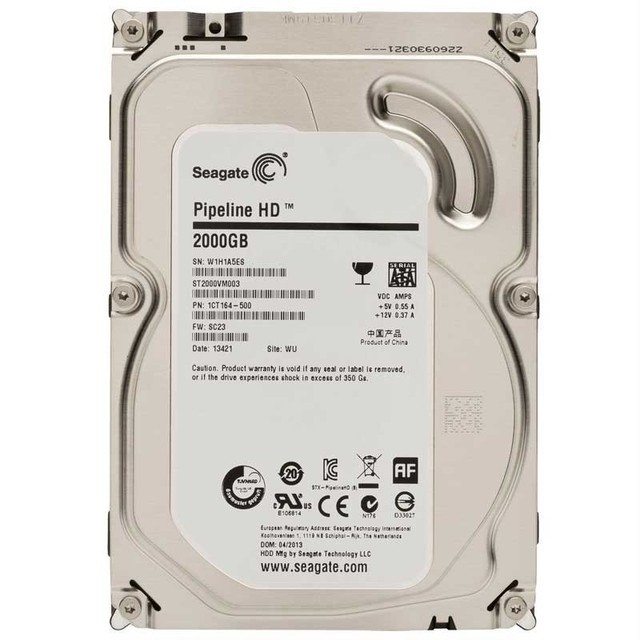 HDD ฮาร์ดดิสก์ SATA 3.5 1TB 2TB Seagate Video ST1000VM002 1TB 2TB 5900 RPM 64MB Cache SATA 6.0Gb/s 3.5 Internal Hard #3