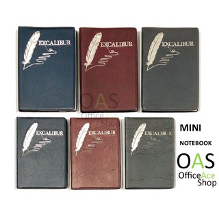 MAYFLOWER Mini/Pocket Notebook (EXCALIBUR) สมุดบันทึกขนาดพกพาสะดวก 70แกรม 80 แผ่น