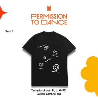 【100% cotton】เสื้อยืด พิมพ์ลาย Bts PTD