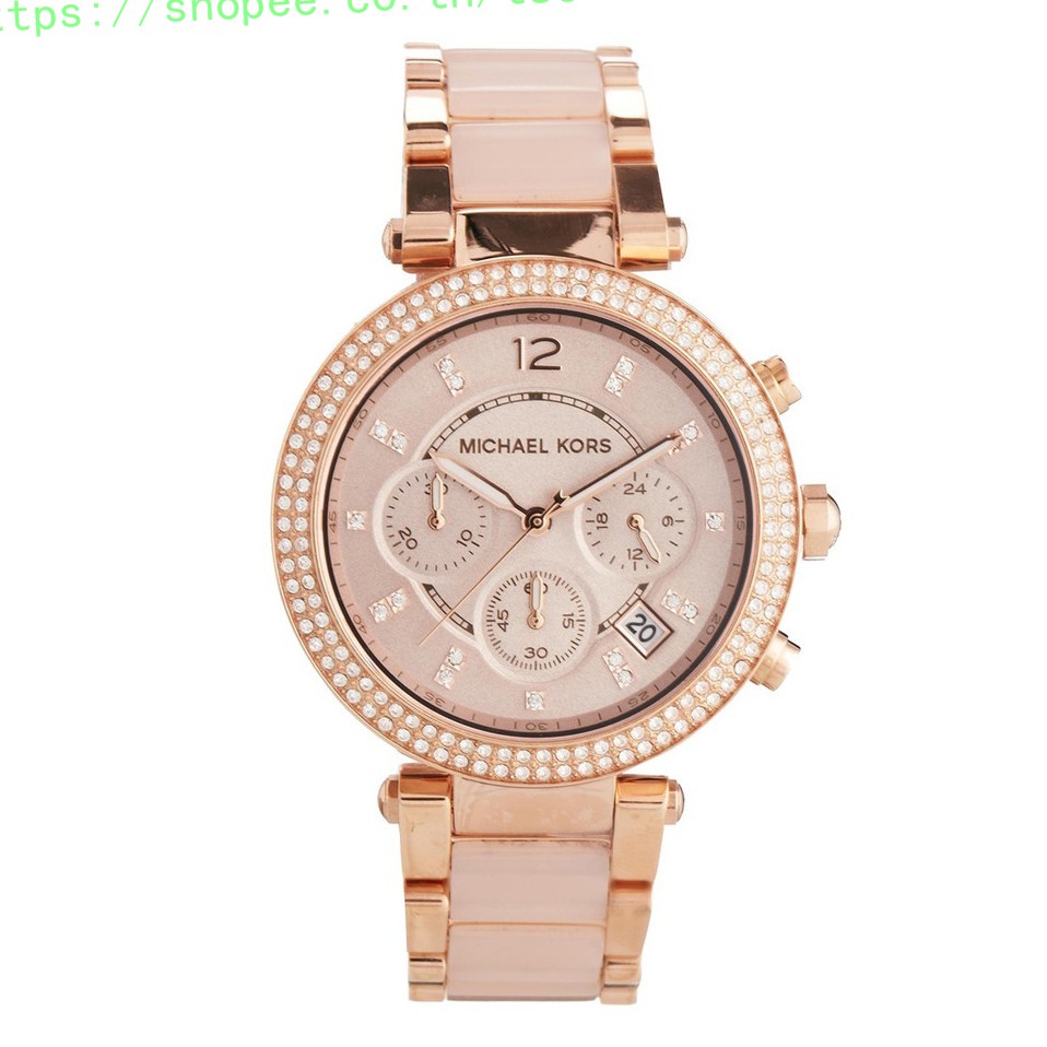 Michael Kors MK5896  Ladies Watchนาฬิกาแบรนด์เนมแท้100% นาฬิกาผู้หญิงไมเคิลคอล  ราคาถูกที่สุด MK-003